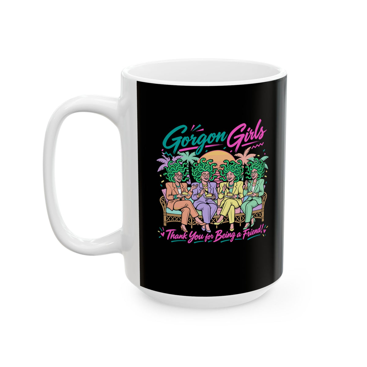 The Gorgon Girls Ceramic Mug, (11oz, 15oz)