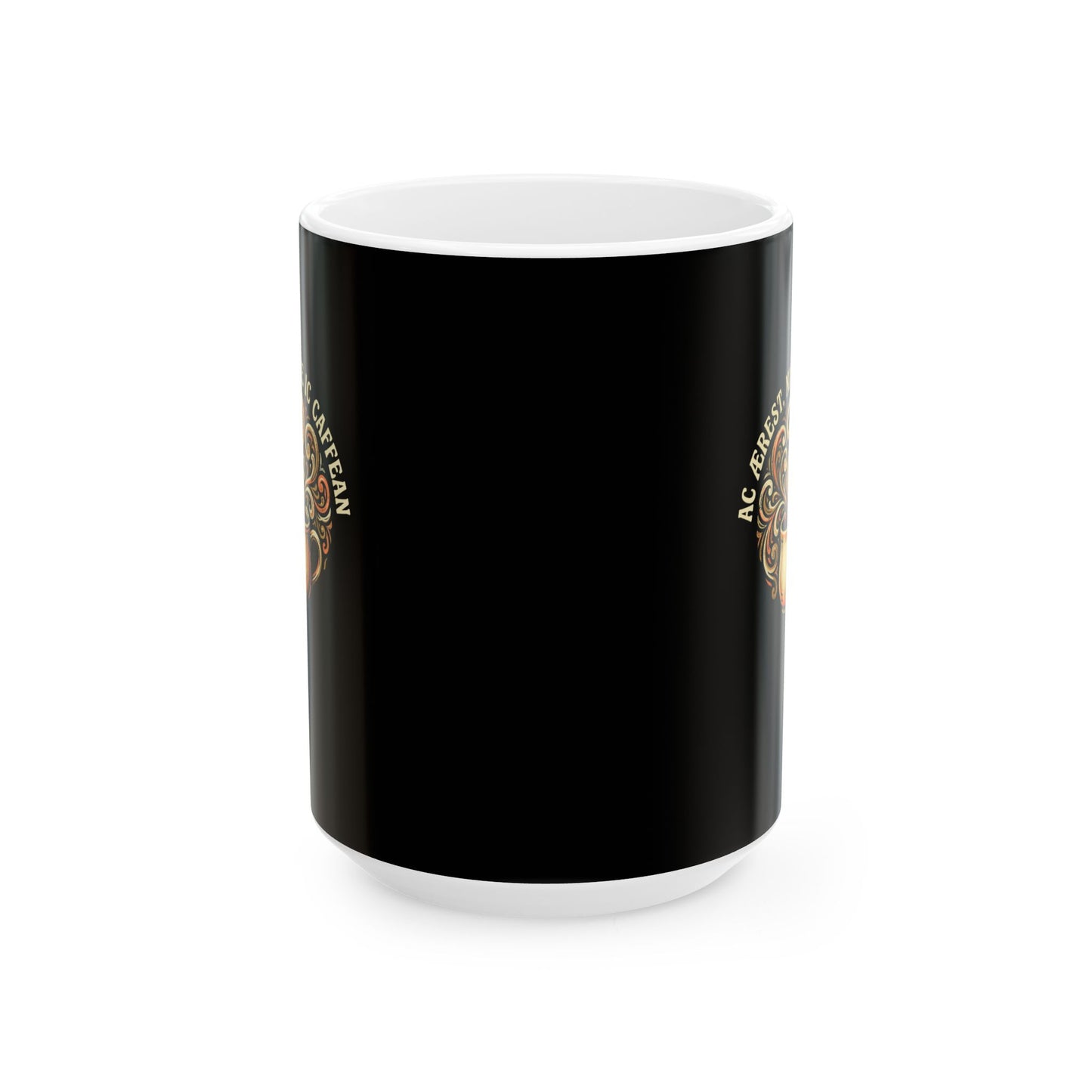 But First Coffee in Old English Ceramic Mug, (11oz, 15oz)