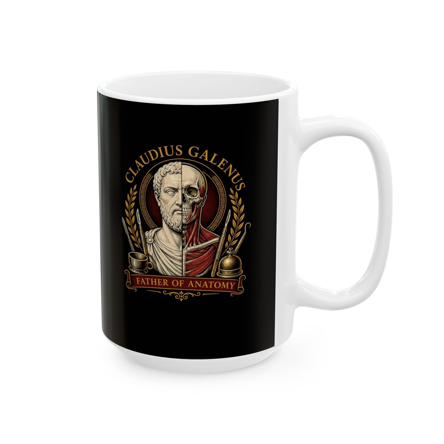 Galen Father of Anatomy Ceramic Mug, (11oz, 15oz)