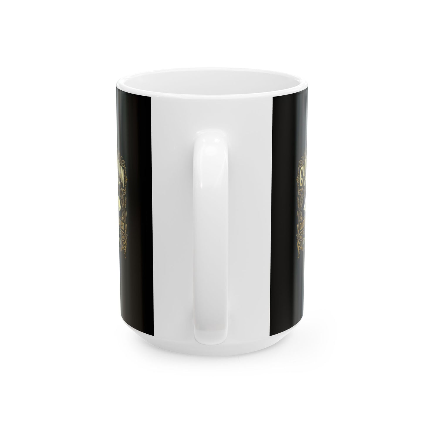 Cato Premium Salt Carthago Delenda Est Ceramic Mug, (11oz, 15oz)