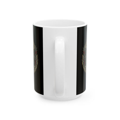 Irish Battle of Clontarf Ceramic Mug, (11oz, 15oz)