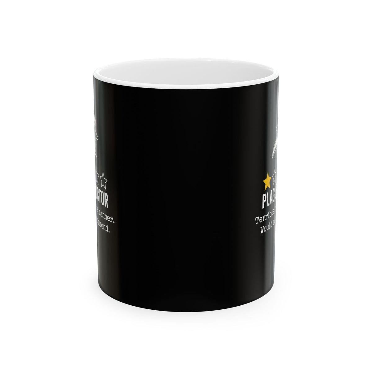 Plague Doctor Bad Review Ceramic Mug, (11oz, 15oz)
