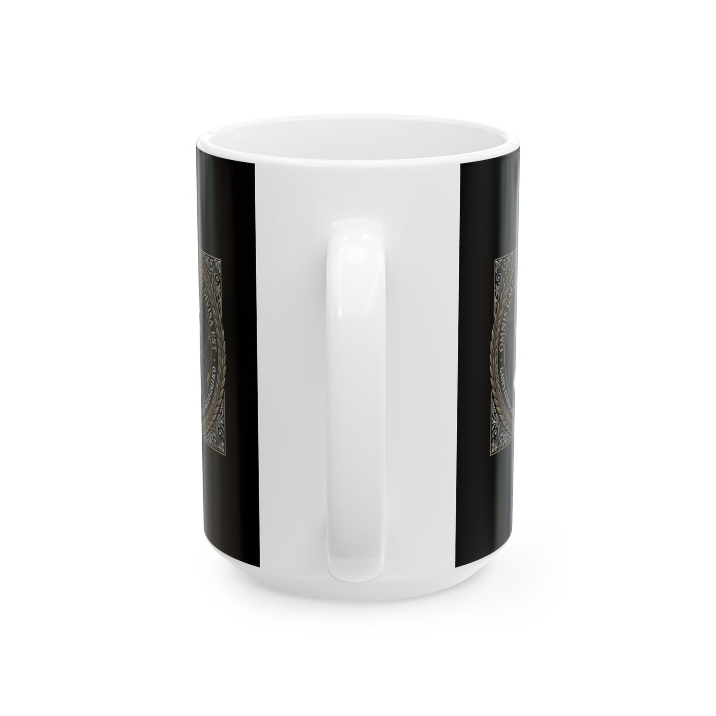 Julius Caesar Gallic War Quote Ceramic Mug, (11oz, 15oz)