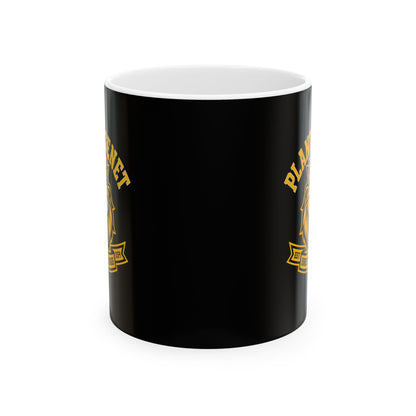 Plantagenet Dynasty Undefeated Lion Ceramic Mug, (11oz, 15oz)