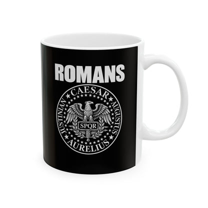 The Romans Band Insignia Ceramic Mug, (11oz, 15oz)