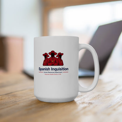 Spanish Inquisition HR Logo Ceramic Mug, (11oz, 15oz)