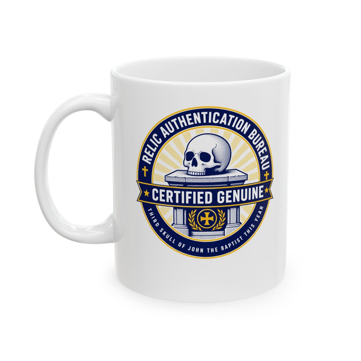 Relic Authentication Bureau Ceramic Mug, (11oz, 15oz)