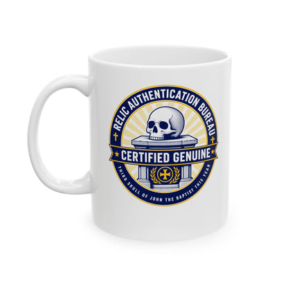 Relic Authentication Bureau Ceramic Mug, (11oz, 15oz)