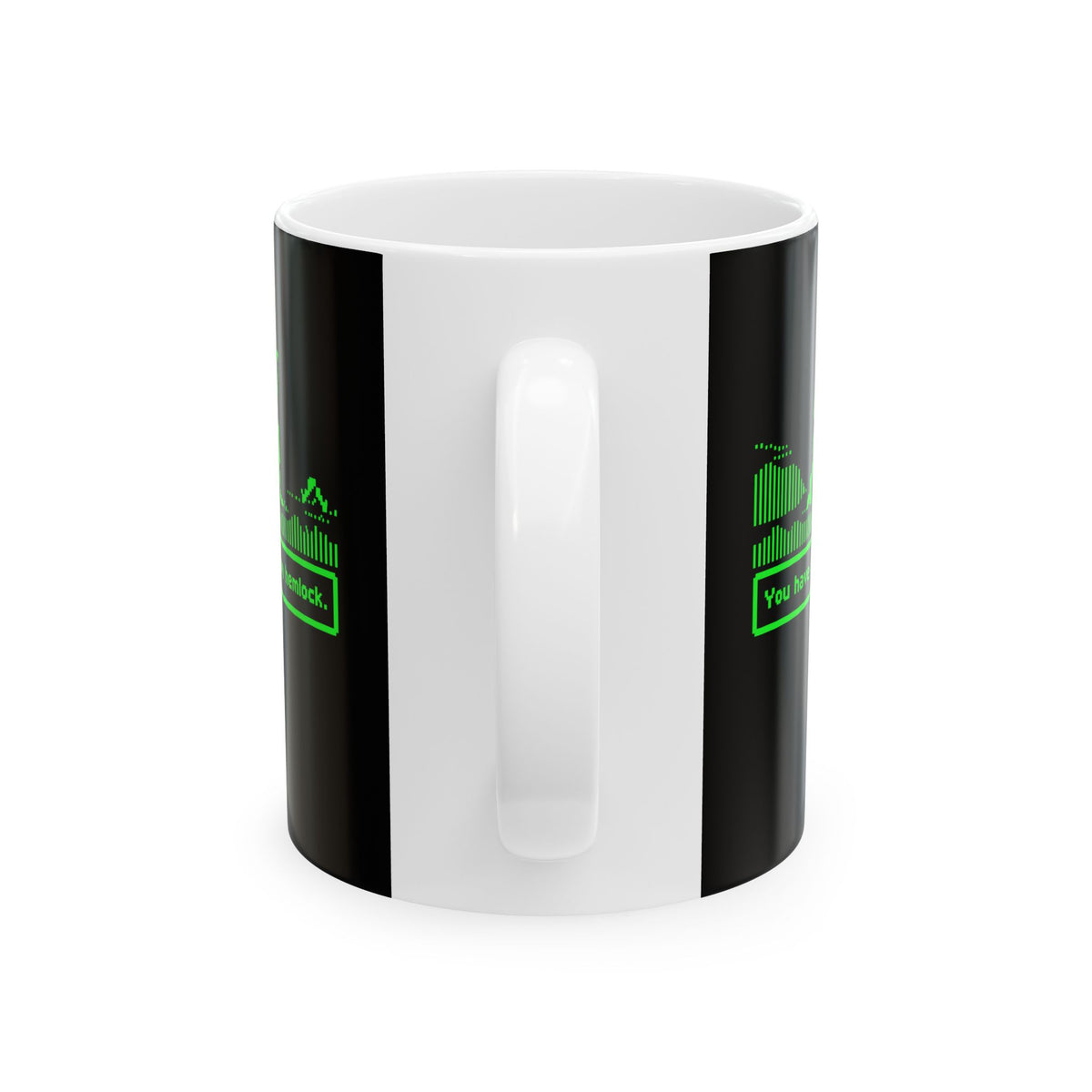 Socrates 8 Bit Dies from Hemlock Ceramic Mug, (11oz, 15oz)