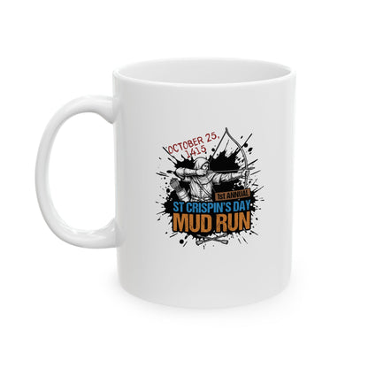 Agincourt Mud Run Ceramic Mug, (11oz, 15oz)