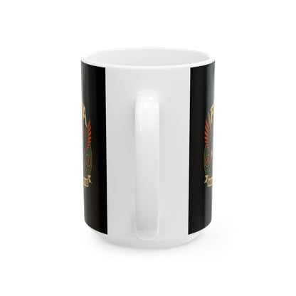 Freya Warrior Queen of the Valkyries Ceramic Mug, (11oz, 15oz)