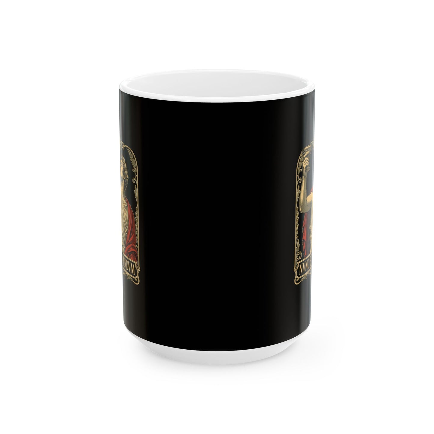 Nunc Est Bibendum Latin to Drink Ceramic Mug, (11oz, 15oz)