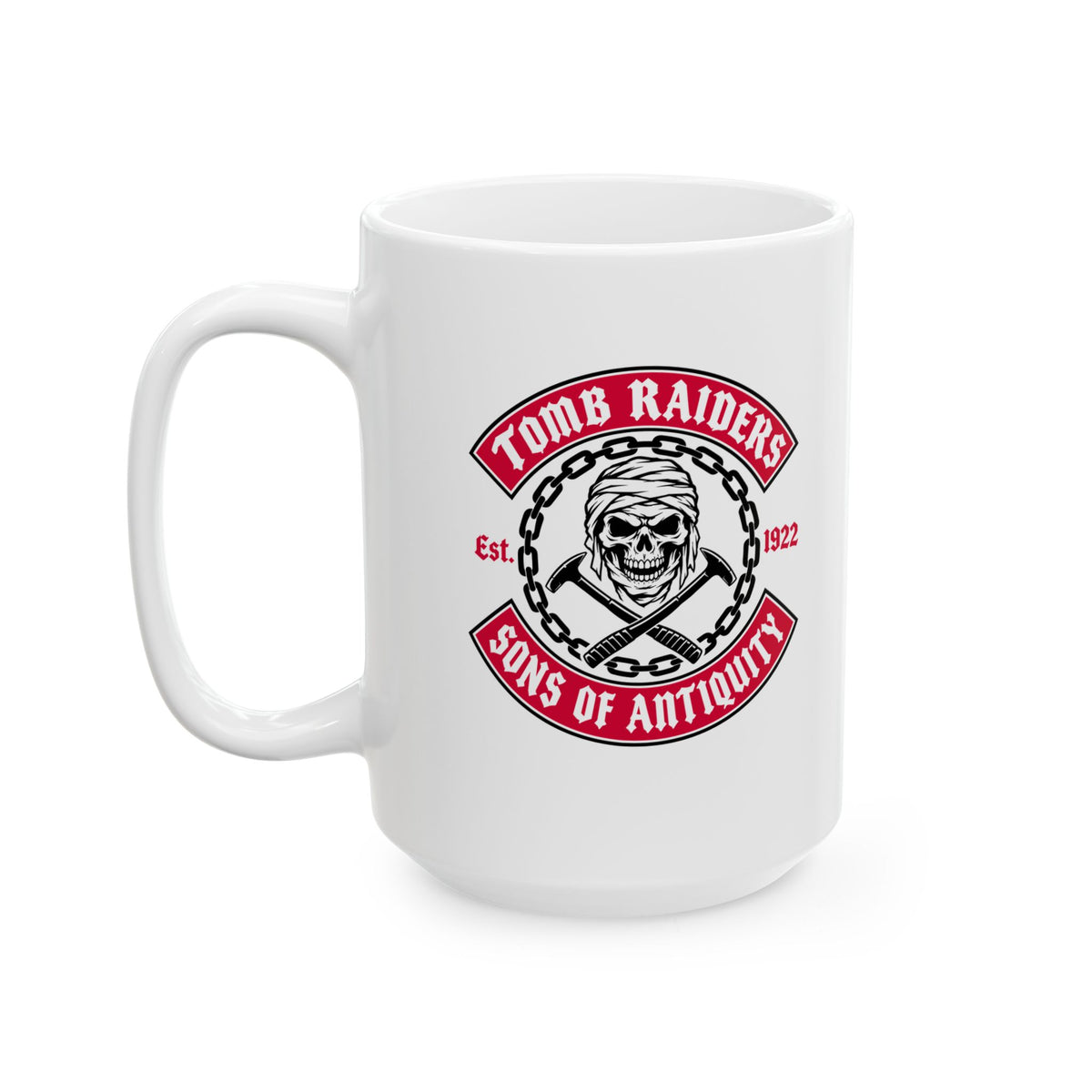 Tomb Raiders Sons of Antiquity Ceramic Mug, (11oz, 15oz)