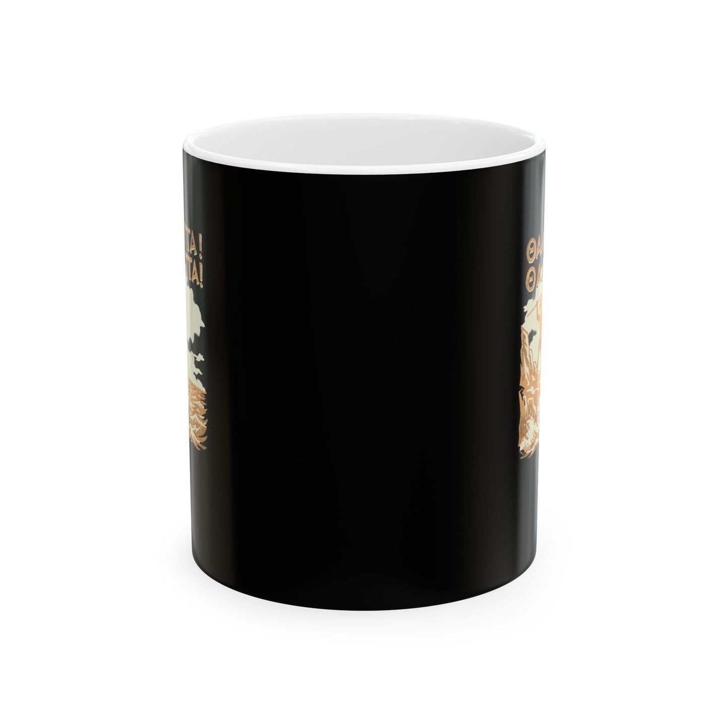 Thalatta Xenophon Roaming Ten Thousand Ceramic Mug, (11oz, 15oz)