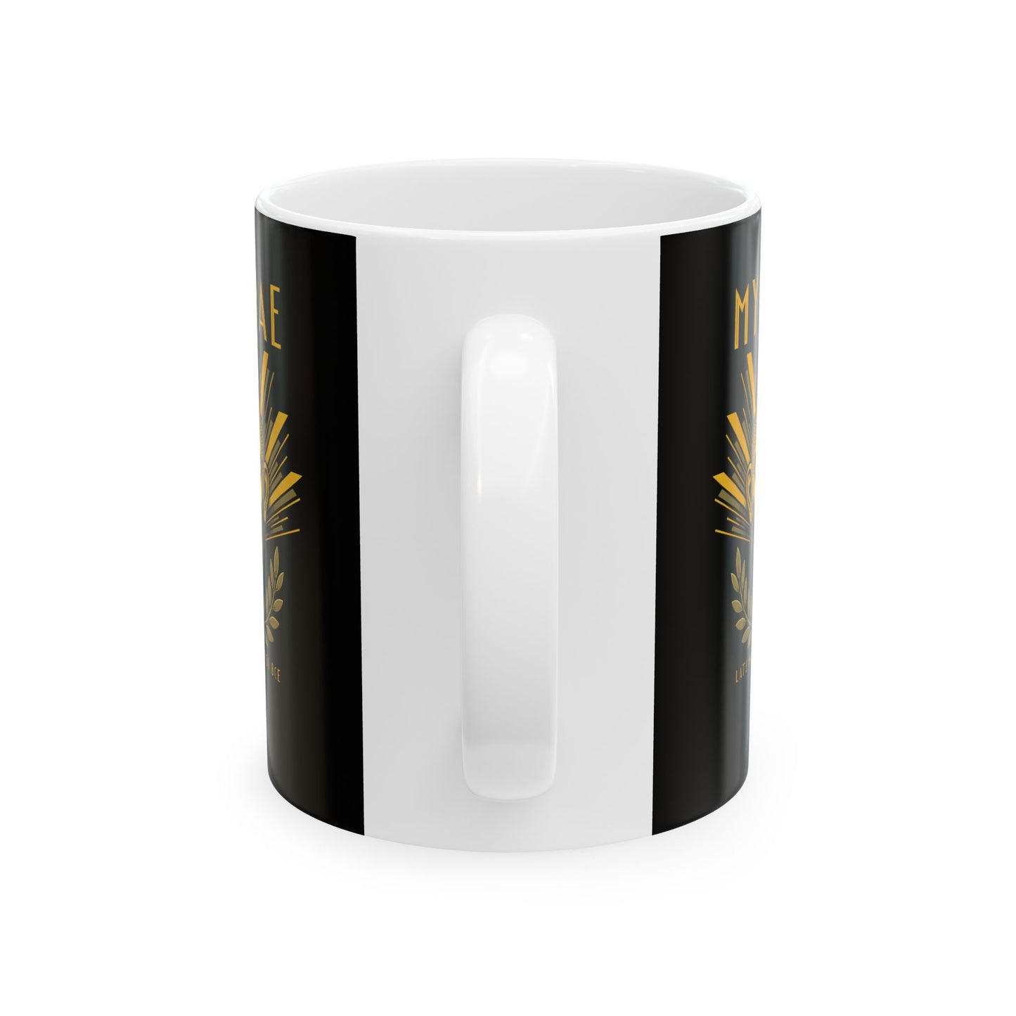 Mask of Agamemnon Mycenae Ceramic Mug, (11oz, 15oz)