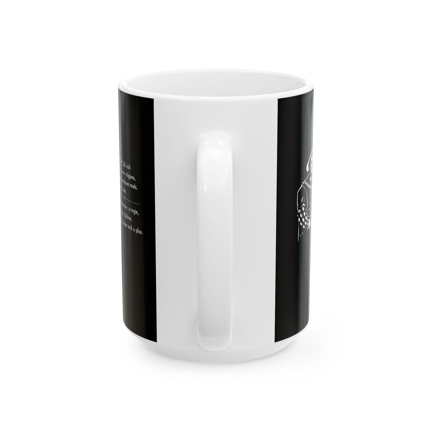 Henry VIII Personal Ad Ceramic Mug, (11oz, 15oz)
