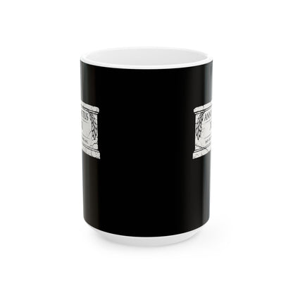 Emperor Domitian Year of Fear in Latin Ceramic Mug, (11oz, 15oz)