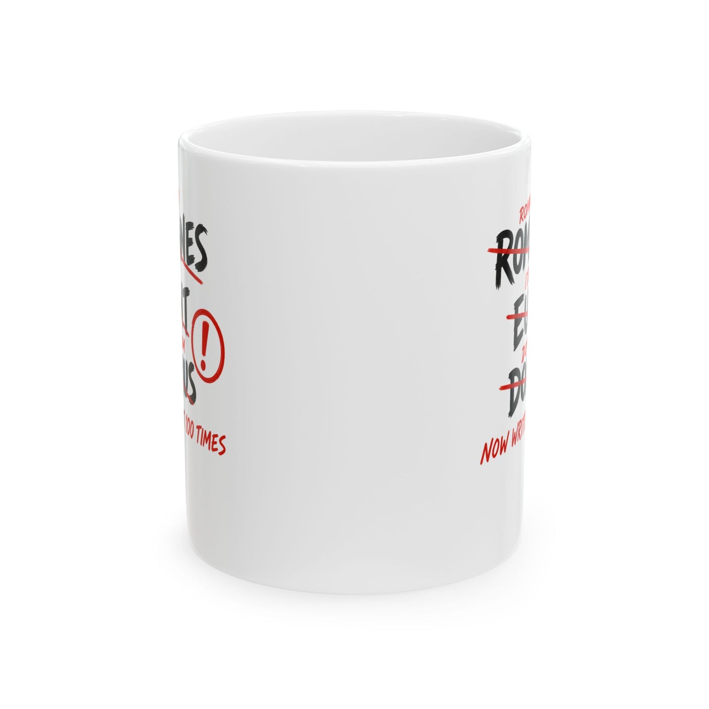 Romans Go Home Brian Graffiti Ceramic Mug, (11oz, 15oz)