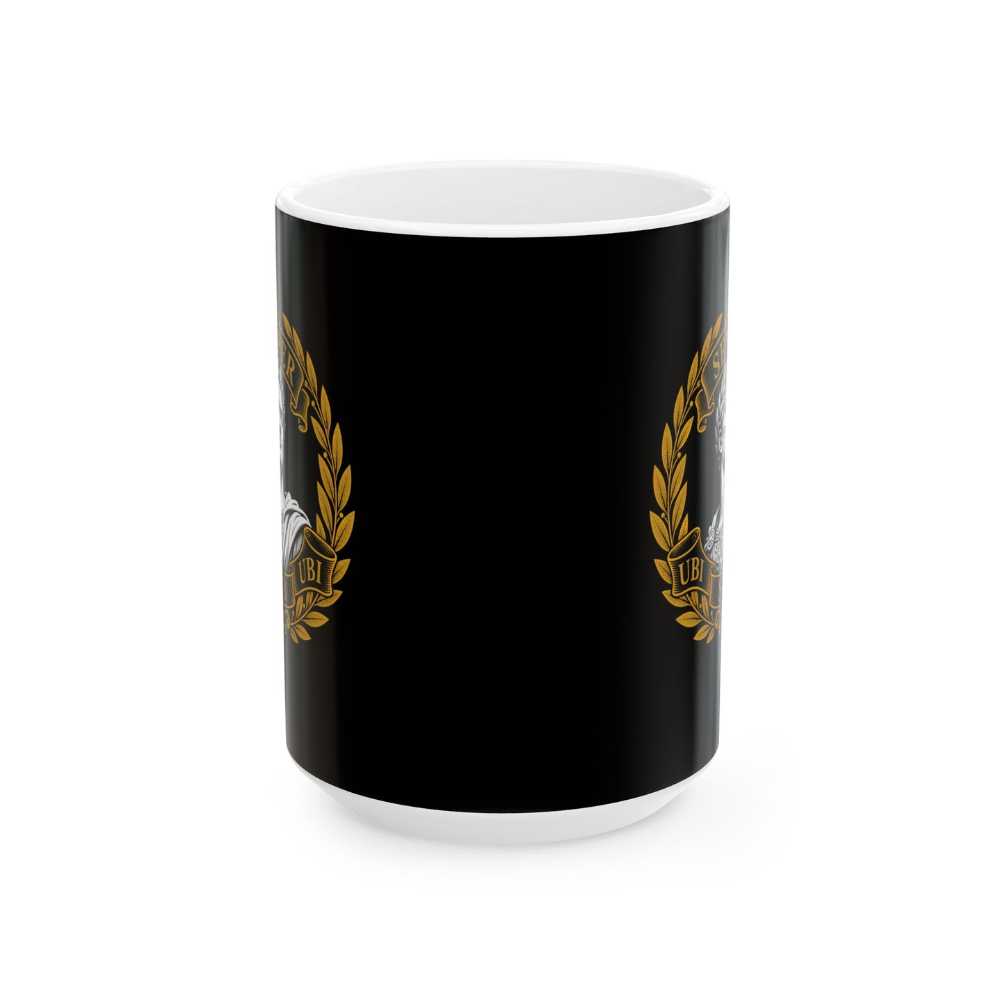 Ubi Sub Ubi Wear Underwear Statue Ceramic Mug, (11oz, 15oz)