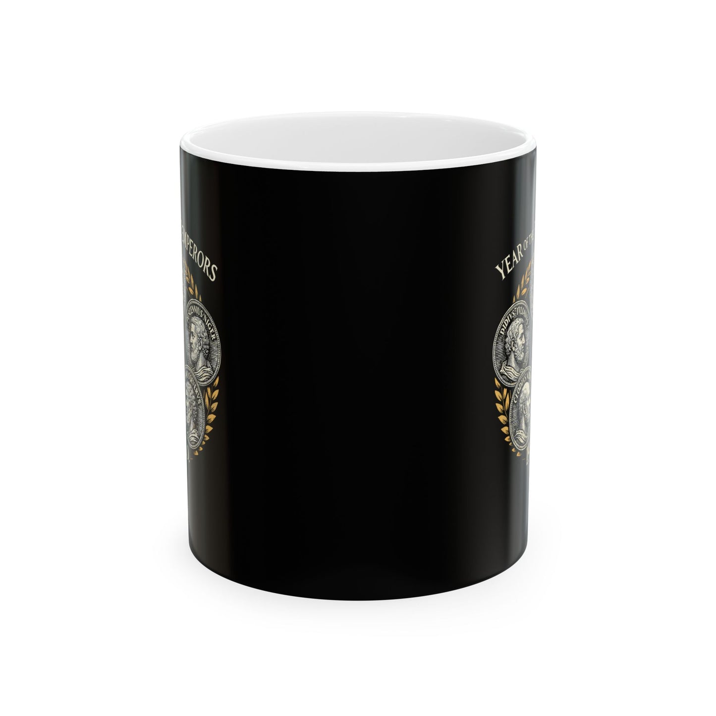 Year of the 5 Emperors Septimus Severus  Ceramic Mug, (11oz, 15oz)