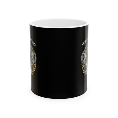 Year of the 5 Emperors Septimus Severus  Ceramic Mug, (11oz, 15oz)