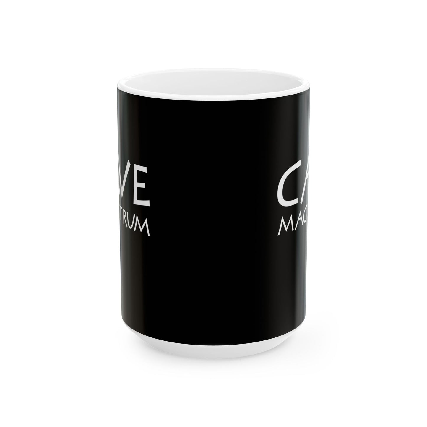 Cave Magistrum Beware Teacher Ceramic Mug, (11oz, 15oz)