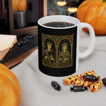 Justinian and Theodora Emperor Empress  Ceramic Mug, (11oz, 15oz)
