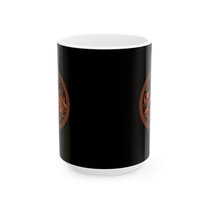 Faithful Argos the Dog Ceramic Mug, (11oz, 15oz)