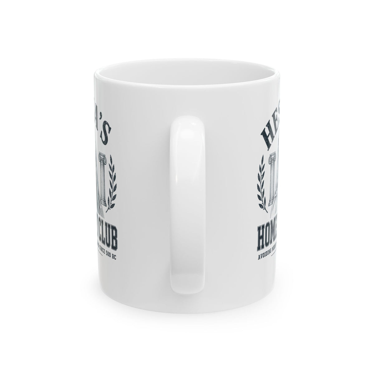 Hestia's Homebody Club Ceramic Mug, (11oz, 15oz)