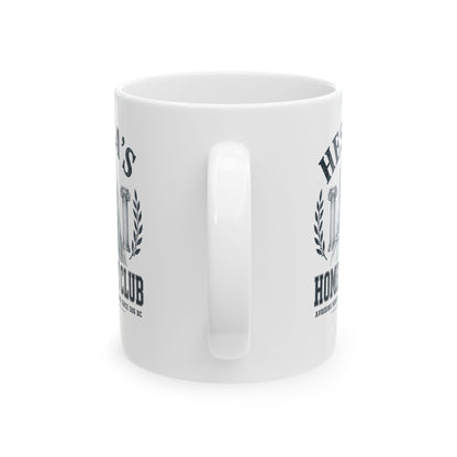Hestia's Homebody Club Ceramic Mug, (11oz, 15oz)