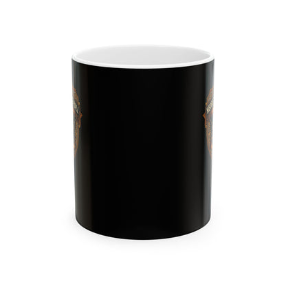 Beowulf Heorot Mead Hall Ceramic Mug, (11oz, 15oz)