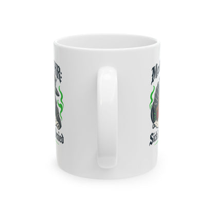 Medieval HR Sick Leave Denied  Ceramic Mug, (11oz, 15oz)