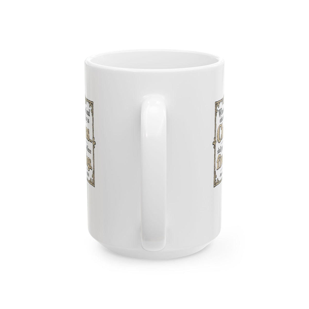 Christmas Banned in Massachusetts Bay Colony Ceramic Mug, (11oz, 15oz)