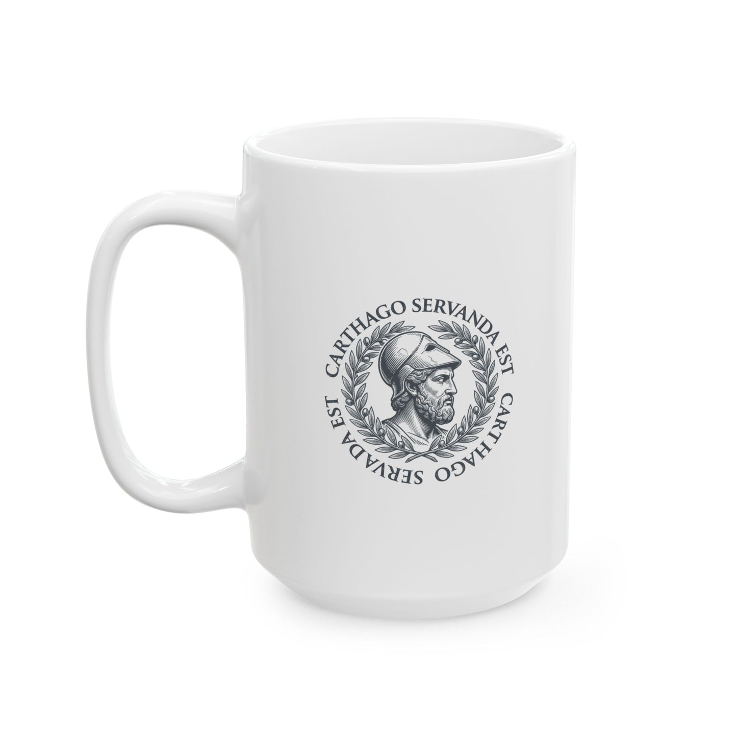 Scipio Quote Carthago Servanda Est Quote  Ceramic Mug, (11oz, 15oz)