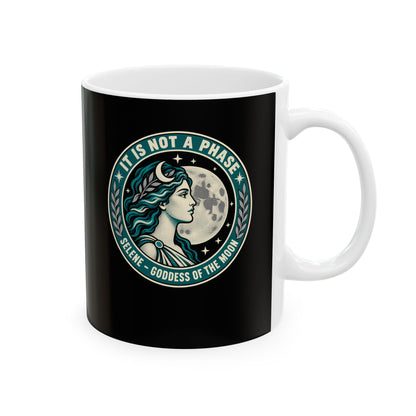 Selene Goddess of the Moon Ceramic Mug, (11oz, 15oz)