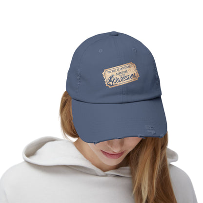 Colosseum Ticket Unisex Distressed Cap