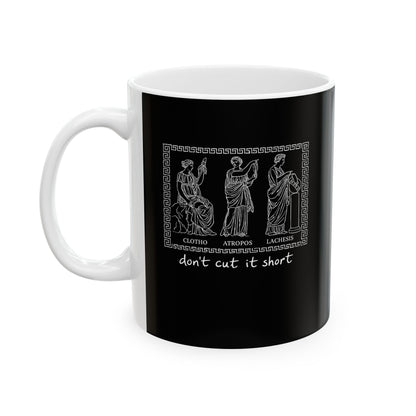 Three Fates Clotho Lachesis Atropos Ceramic Mug, (11oz, 15oz)