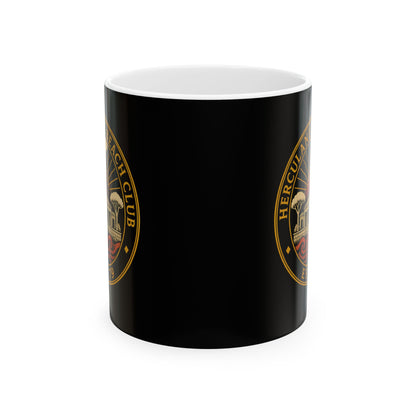 Herculaneum Beach Club Est 79 Ceramic Mug, (11oz, 15oz)