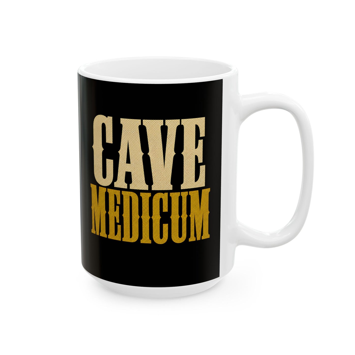 Cave Medicum Beware the Doctor Ceramic Mug, (11oz, 15oz)