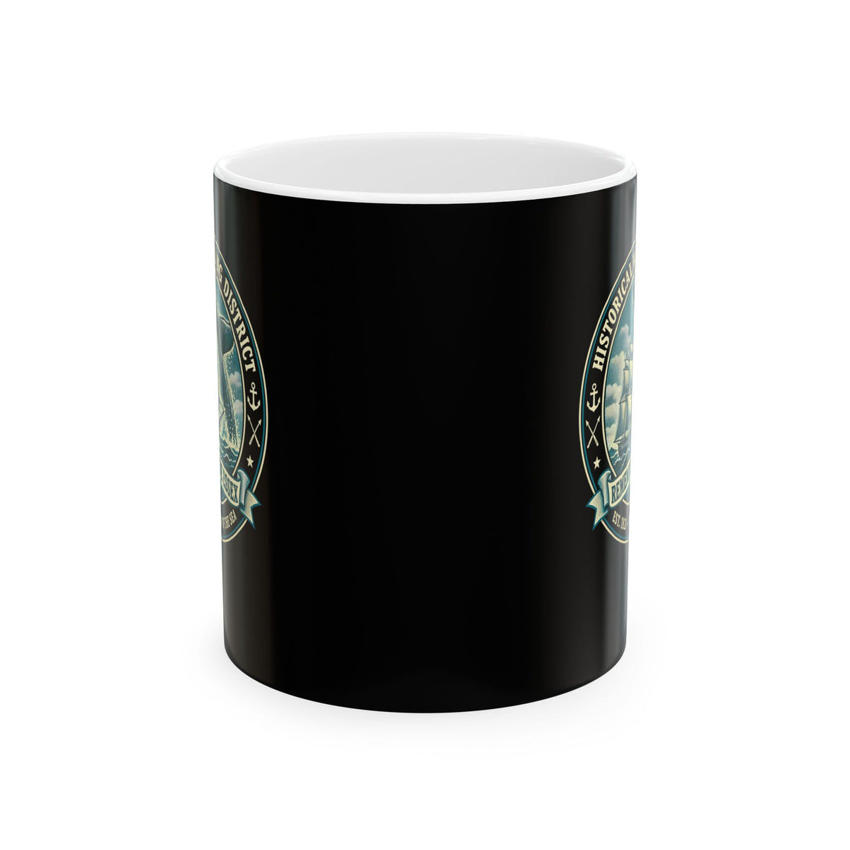 Remember the Essex Whaling District Ceramic Mug, (11oz, 15oz)