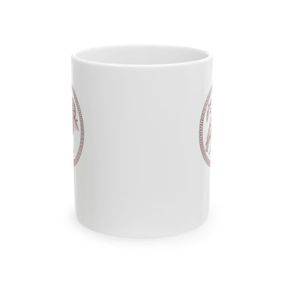 Ancient Athens Owl Wisdom Ceramic Mug, (11oz, 15oz)