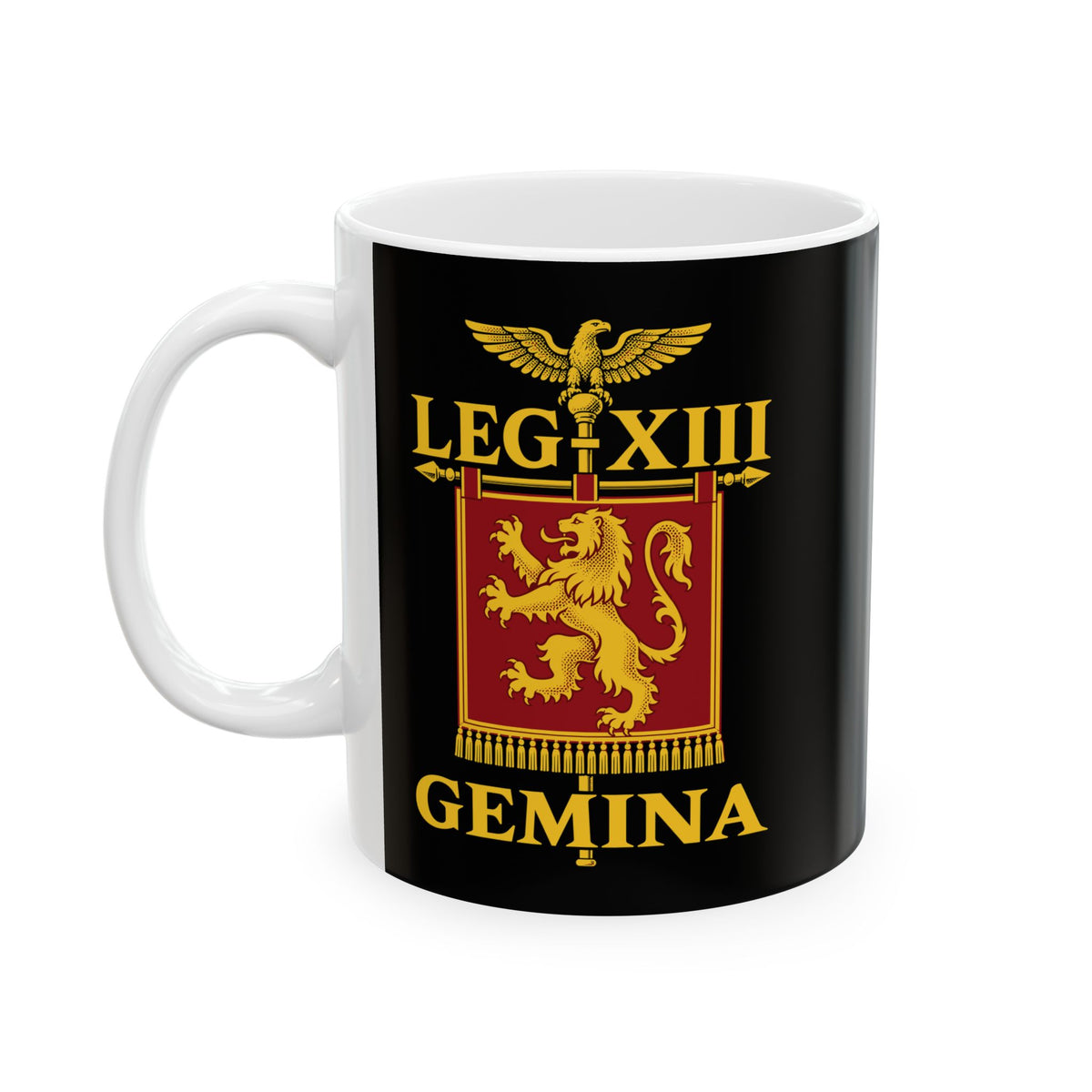 Legio XIII Gemina Vexillum Ceramic Mug, (11oz, 15oz)