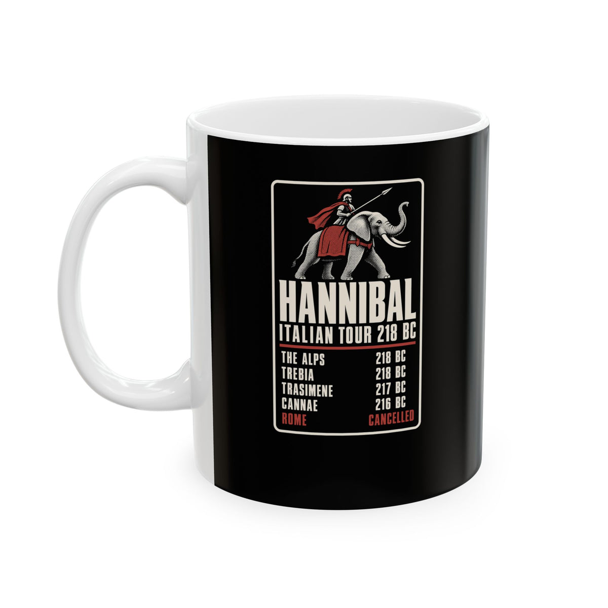 Hannibal Italian Tour Ceramic Mug, (11oz, 15oz)
