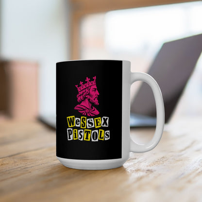 Wessex Pistols Punk Ransom Ceramic Mug, (11oz, 15oz)