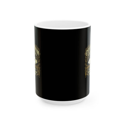 Cato Premium Salt Carthago Delenda Est Ceramic Mug, (11oz, 15oz)