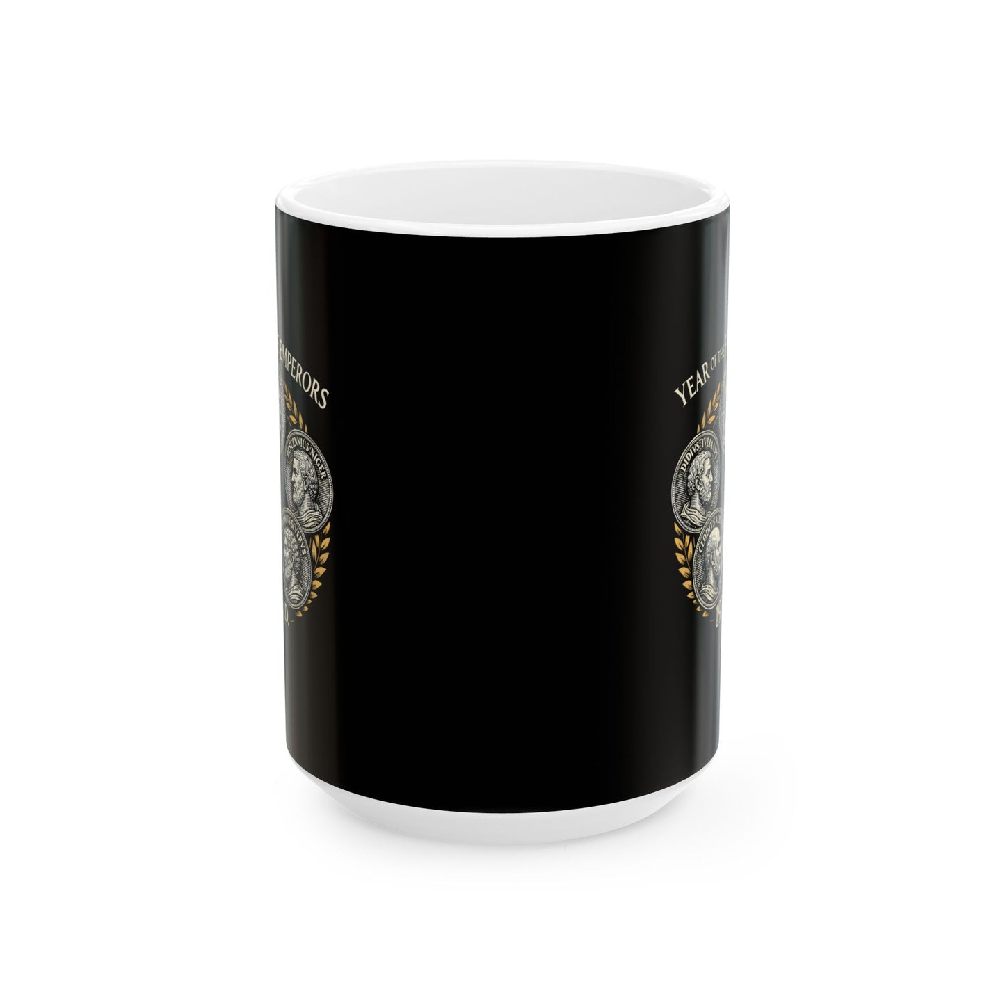 Year of the 5 Emperors Septimus Severus  Ceramic Mug, (11oz, 15oz)