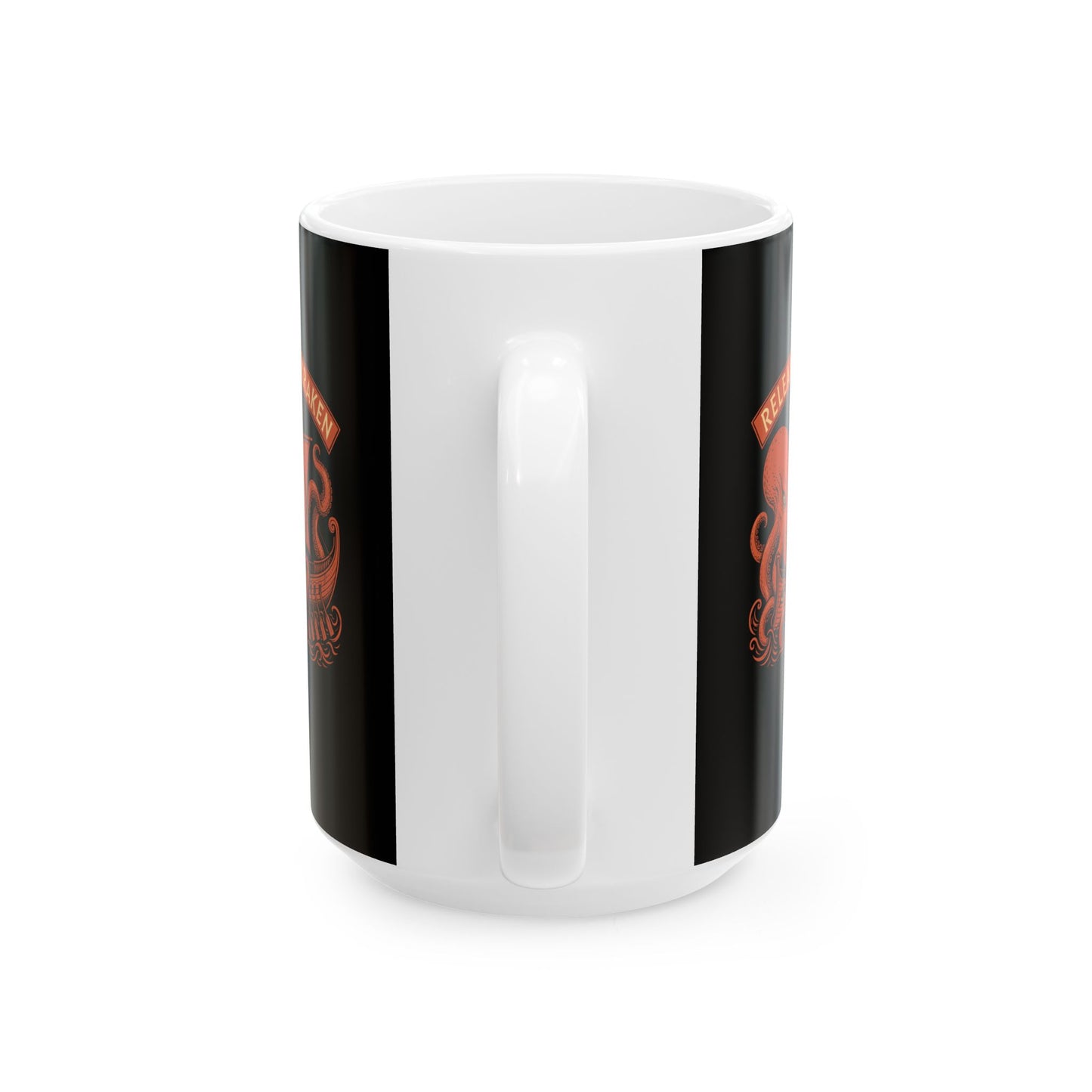 Release the Kraken Ceramic Mug, (11oz, 15oz)