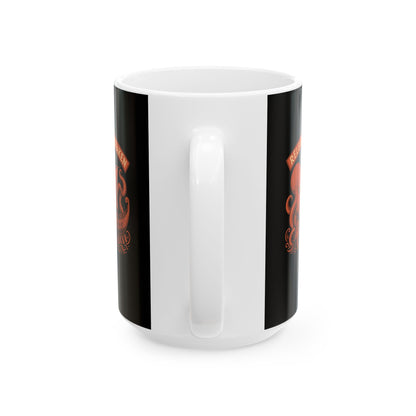 Release the Kraken Ceramic Mug, (11oz, 15oz)