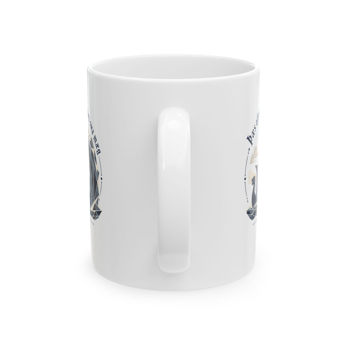 This Too Shall Pass Old English Longboat Ceramic Mug, (11oz, 15oz)
