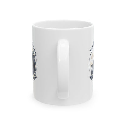 This Too Shall Pass Old English Longboat Ceramic Mug, (11oz, 15oz)